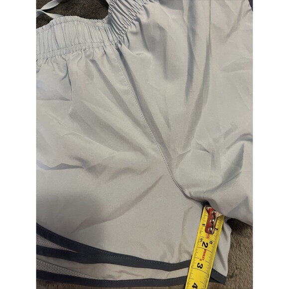 XS Nike Women's Tempo Brief-Lined Running Shorts CU8890-444 Blue Tint - Picture 9 of 10